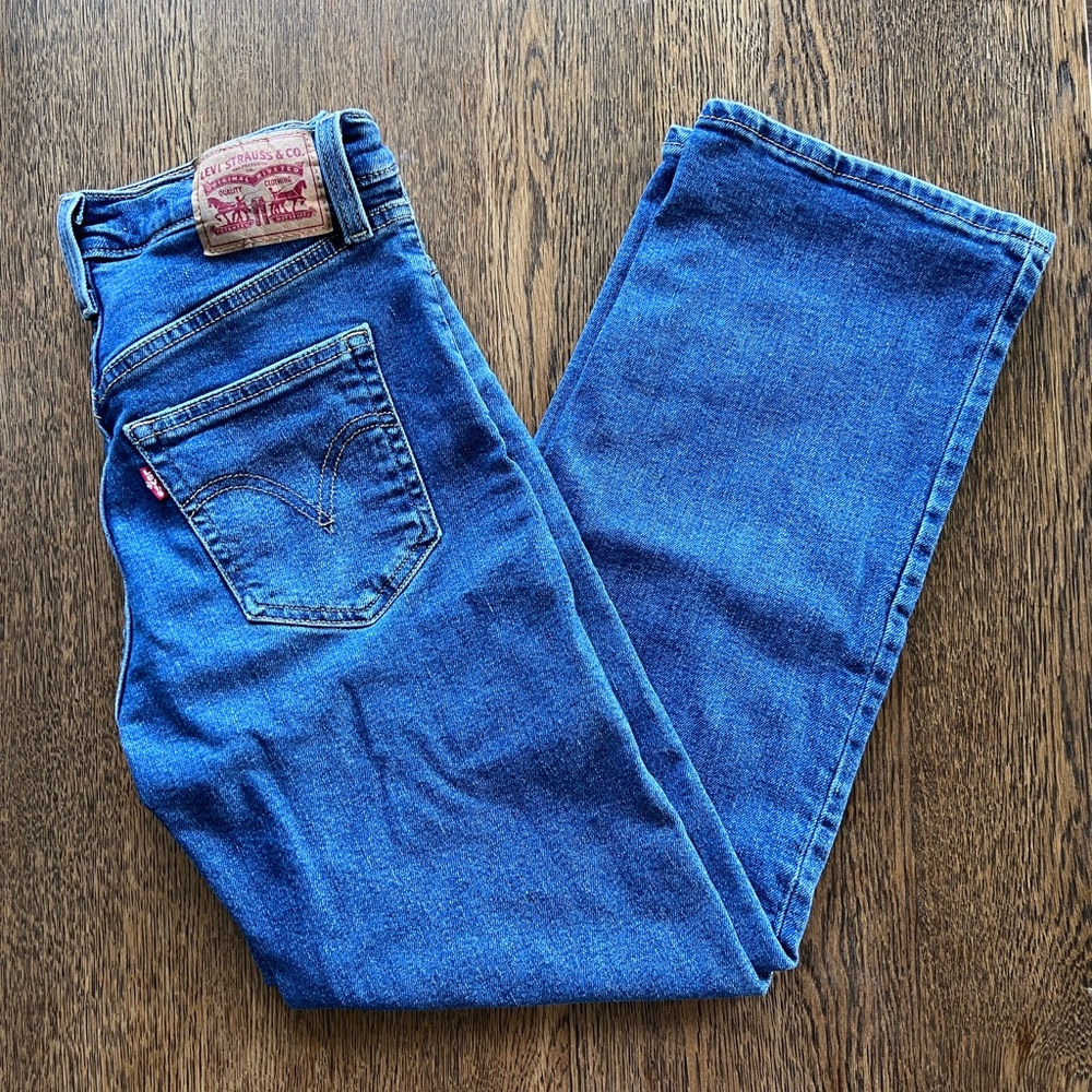 Levi’s ribcage straight ankle denim jeans size 26